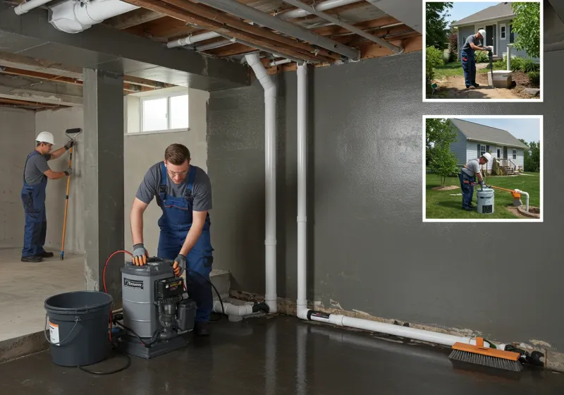 Basement Waterproofing and Flood Prevention process in Rockdale County, GA